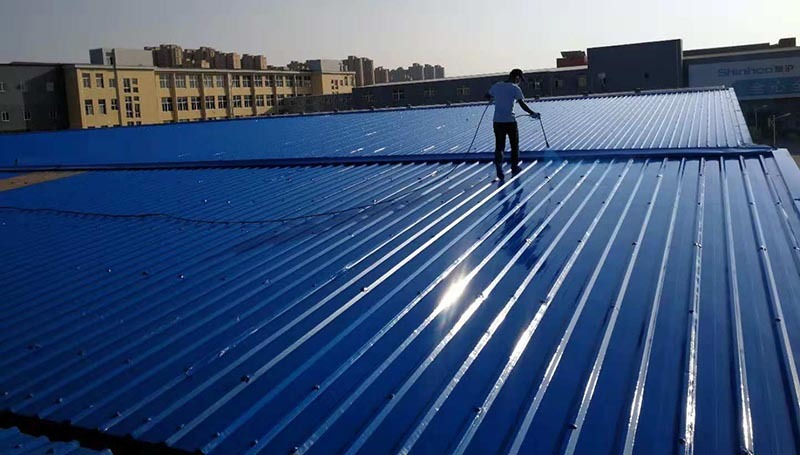 無錫宏瑞機(jī)器制造廠房彩鋼瓦翻新案例 無錫宏瑞機(jī)器制造廠房彩鋼瓦翻新案例